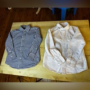 Crewcuts by J. Crew Thompson Gingham Button Down Shirt Kids 6-7